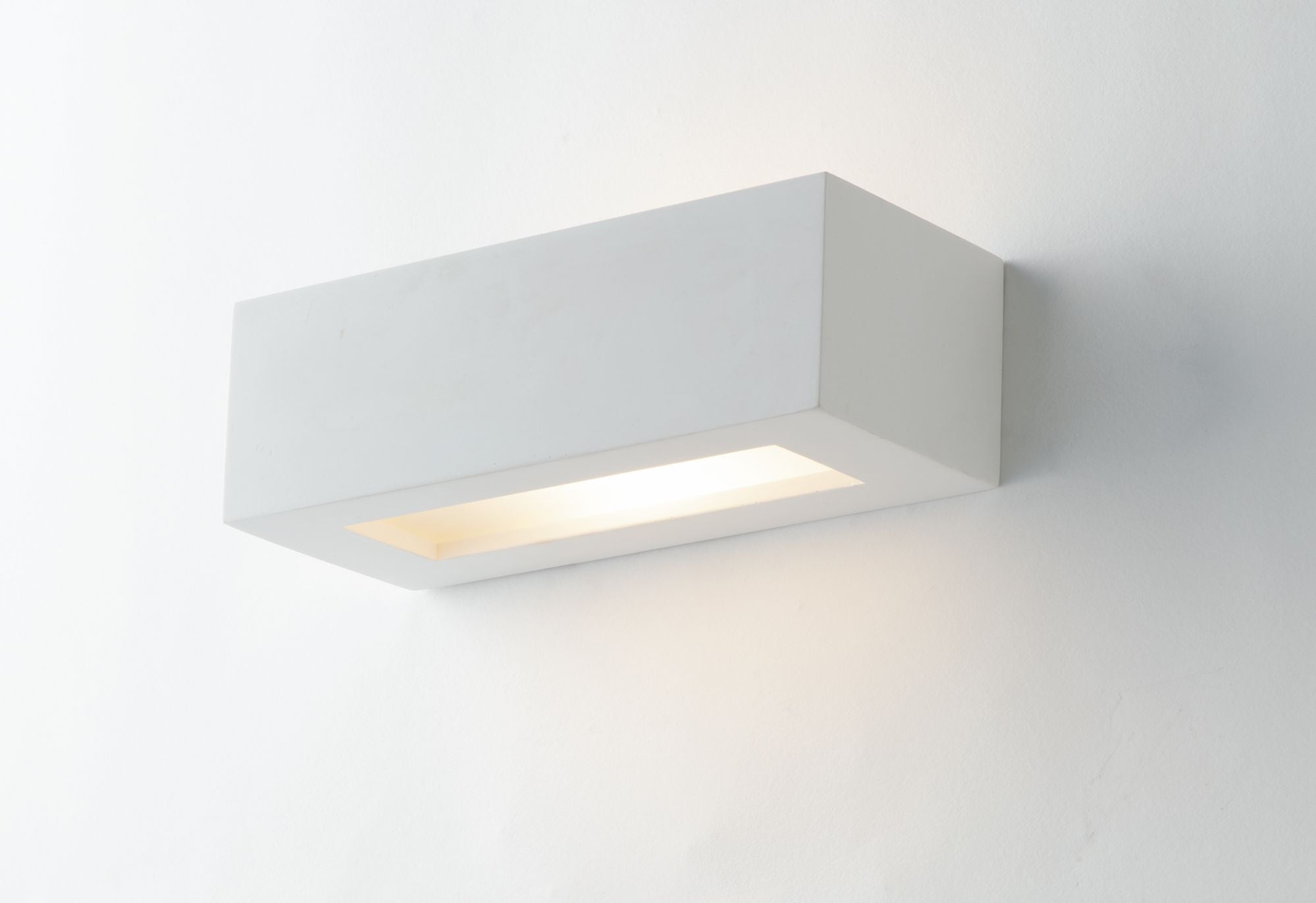 Applique in gesso verniciabile diffusore inferiore in vetro satinato , diffusore superiore in acrilico bianco 2XE14 collezione CANDIDA Applique in gesso verniciabile diffusore inferiore in vetro satinato , diffusore superiore in acrilico bianco 2XE14 collezione CANDIDA